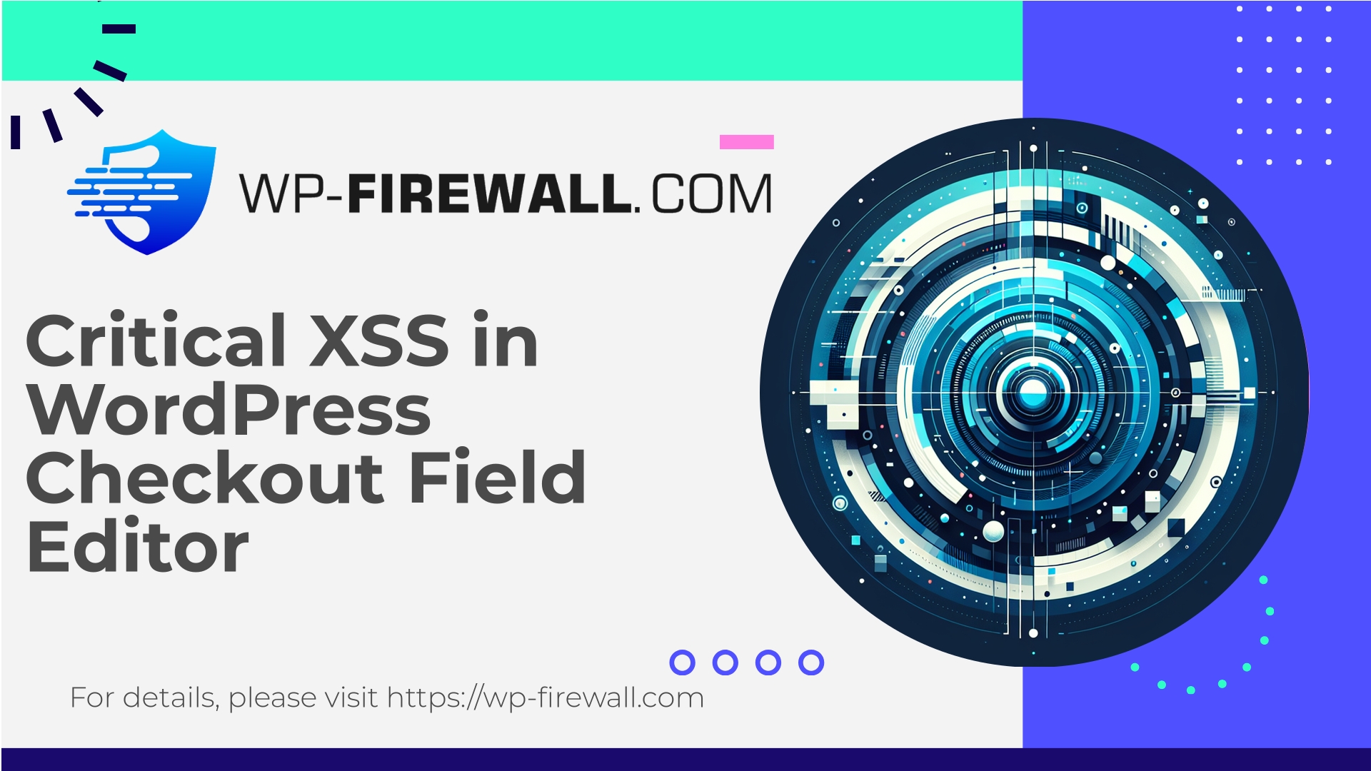 Checkout Field Editor Vulnerability