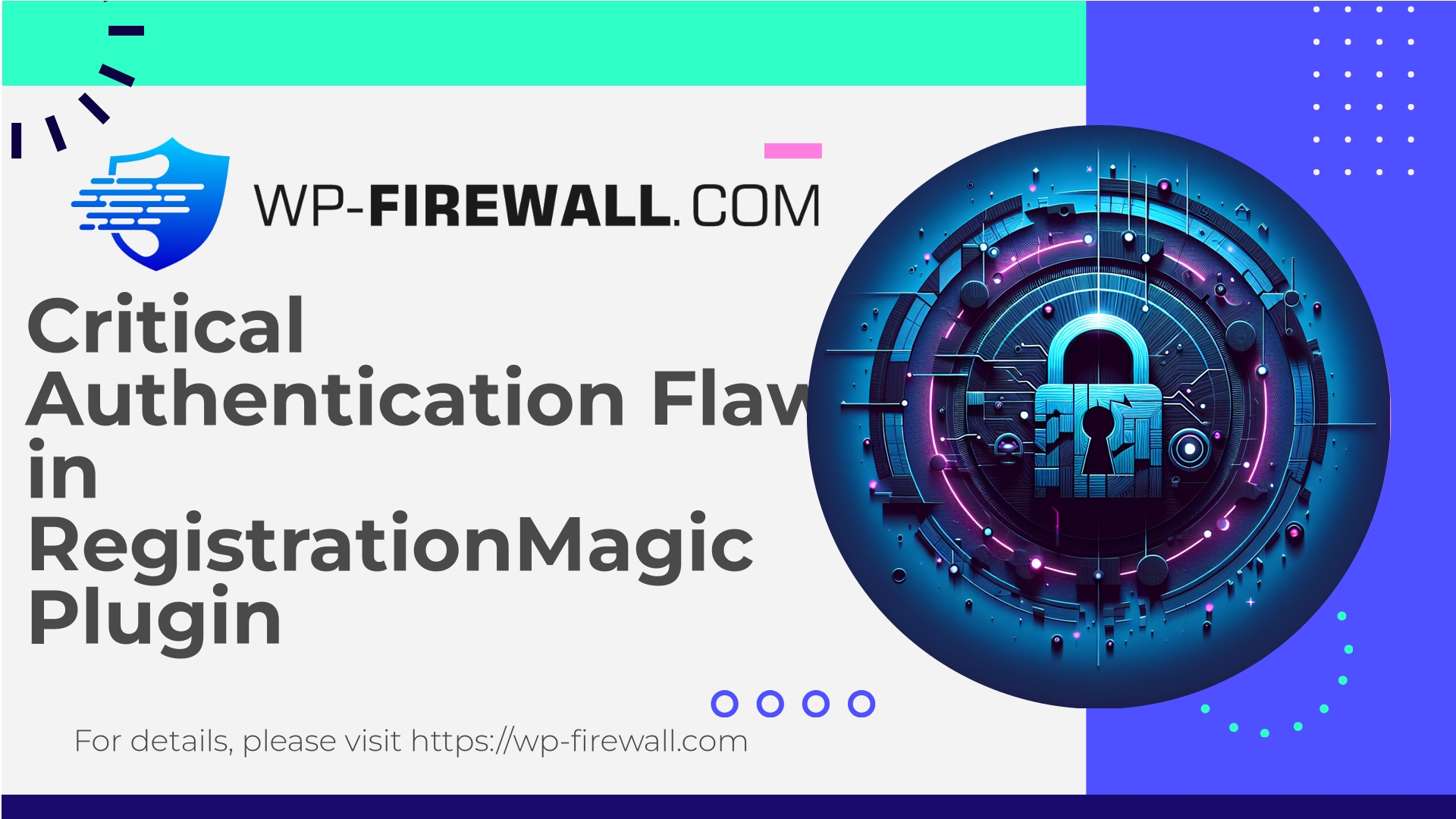 RegistrationMagic Broken Authentication Vulnerability