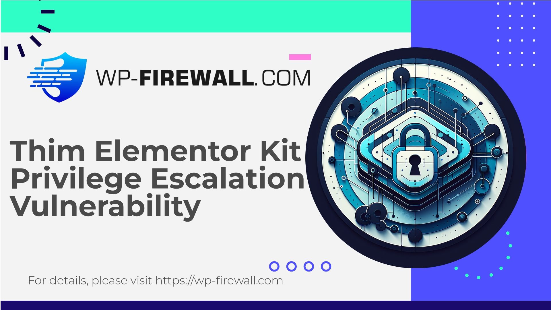 Thim Elementor Kit Vulnerability
