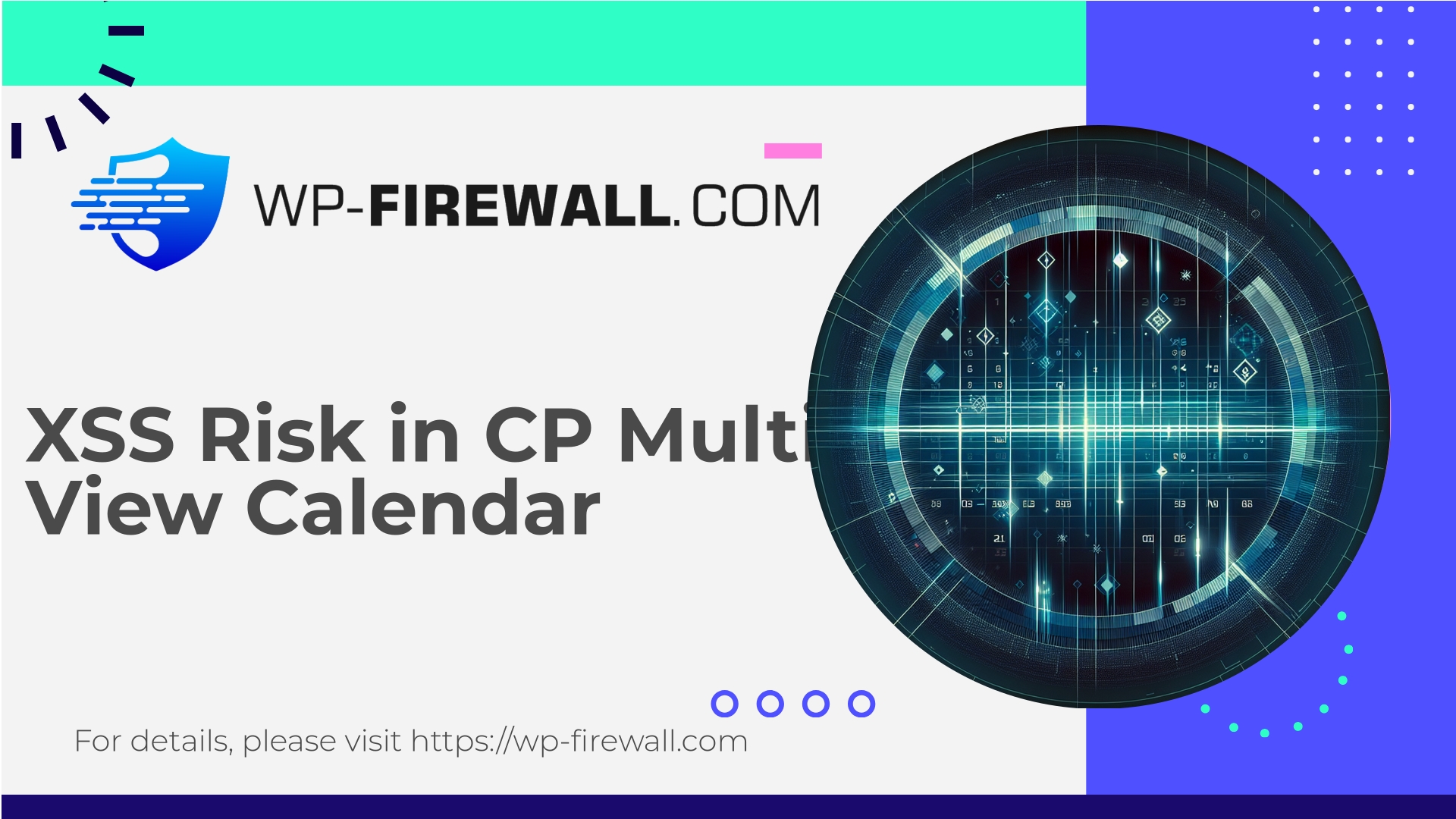 CP Multi View Event Calendar Vulnerability