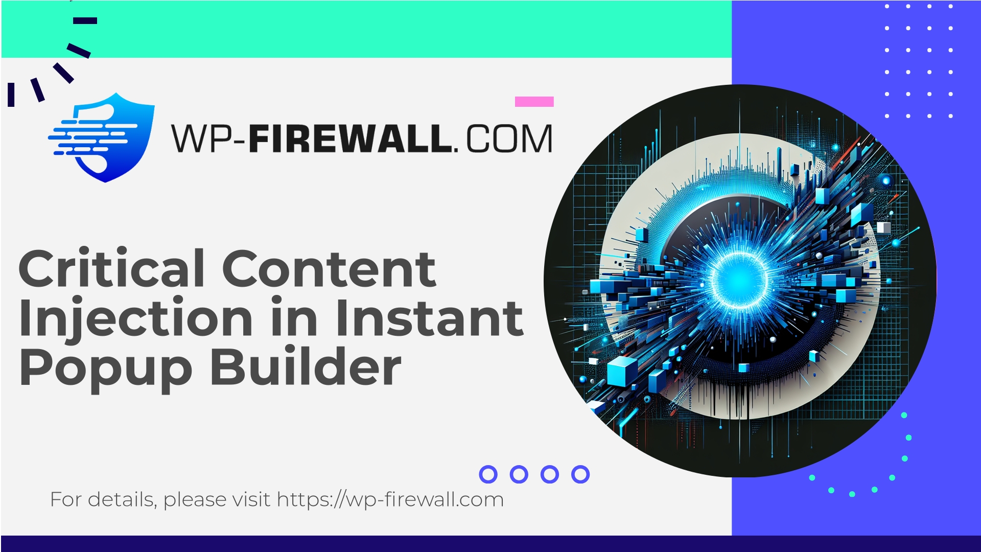 Instant Popup Builder Vulnerability Image