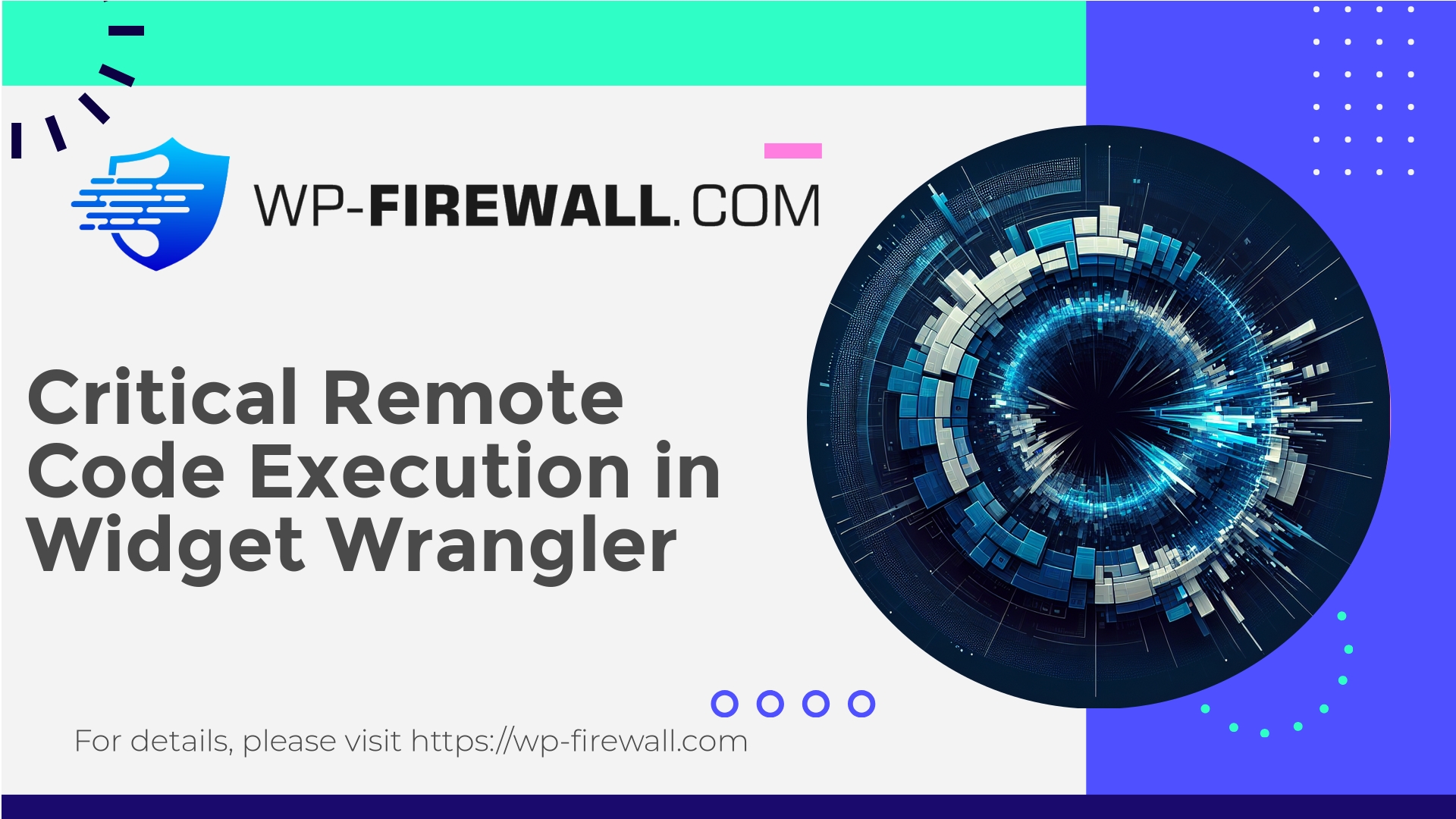Widget Wrangler Vulnerability