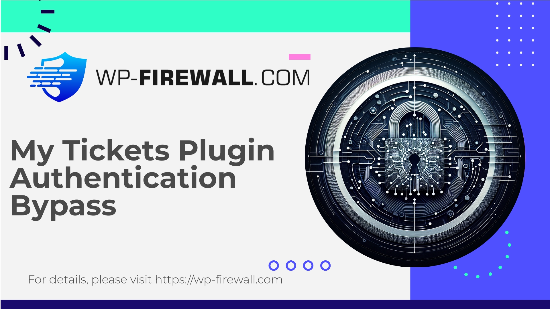 My Tickets Plugin Vulnerability CVE-2026-32492