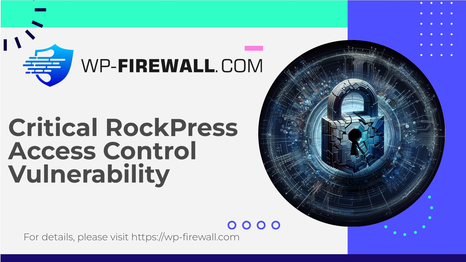RockPress Vulnerability CVE-2026-3550