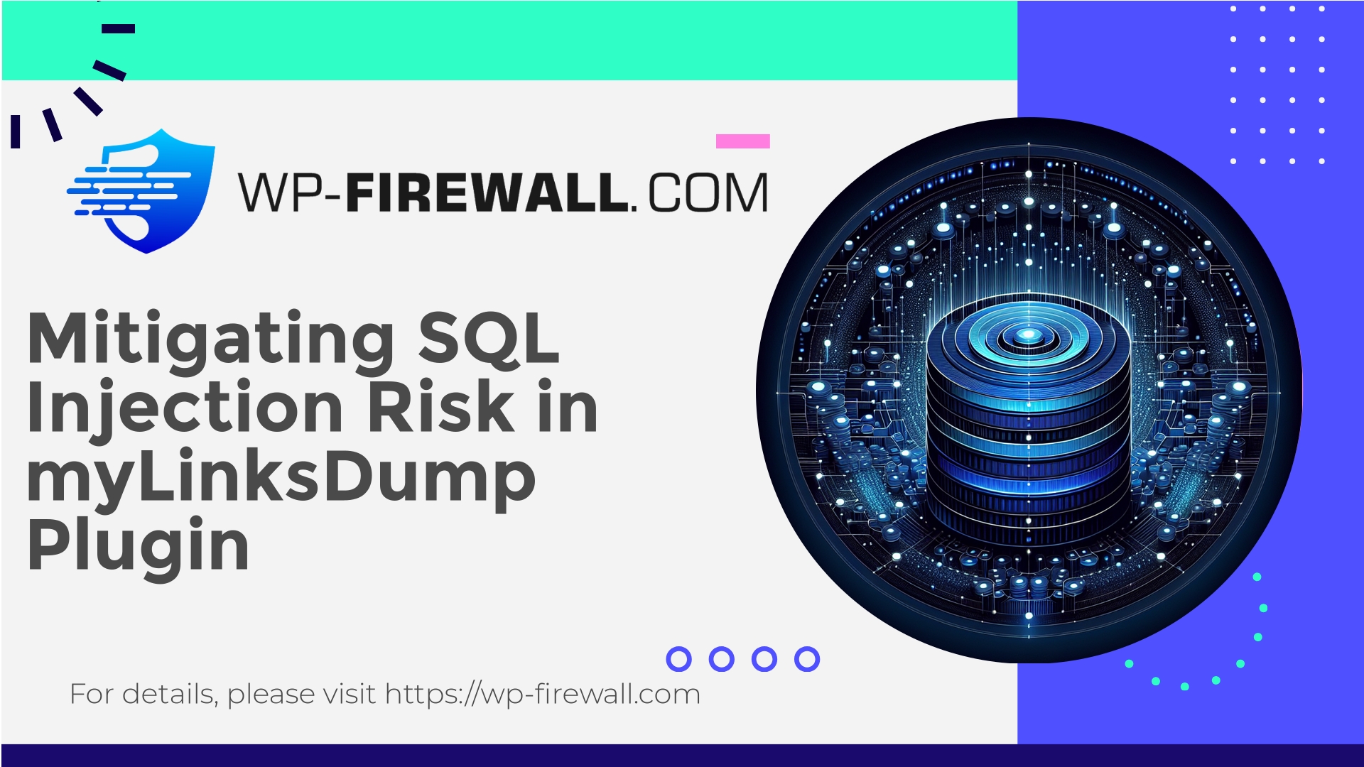 myLinksDump SQL Injection Vulnerability