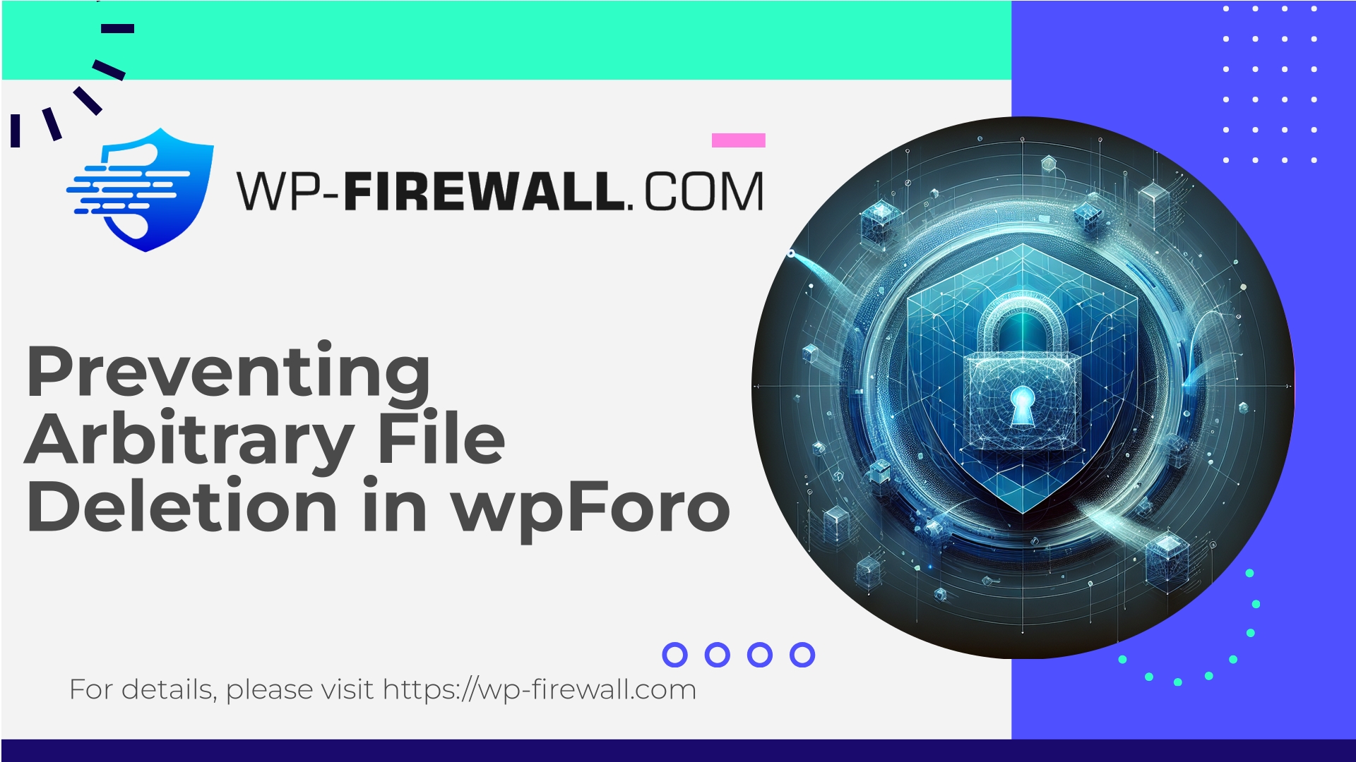 wpForo Forum Plugin Vulnerability