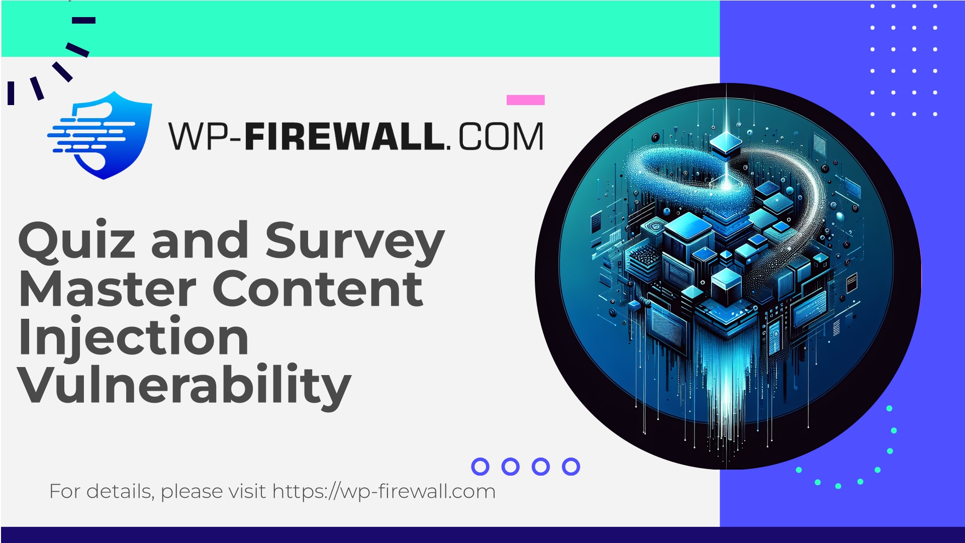 Quiz And Survey Master Plugin Vulnerability