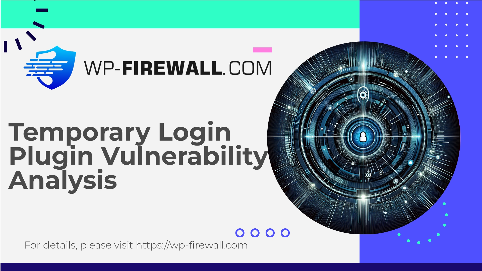 Temporary Login Plugin Vulnerability