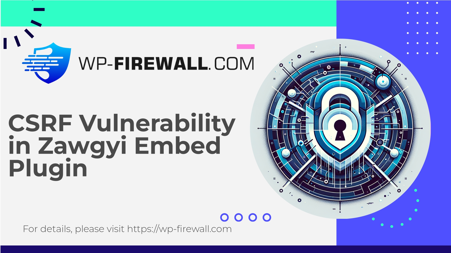Zawgyi Embed CSRF Vulnerability