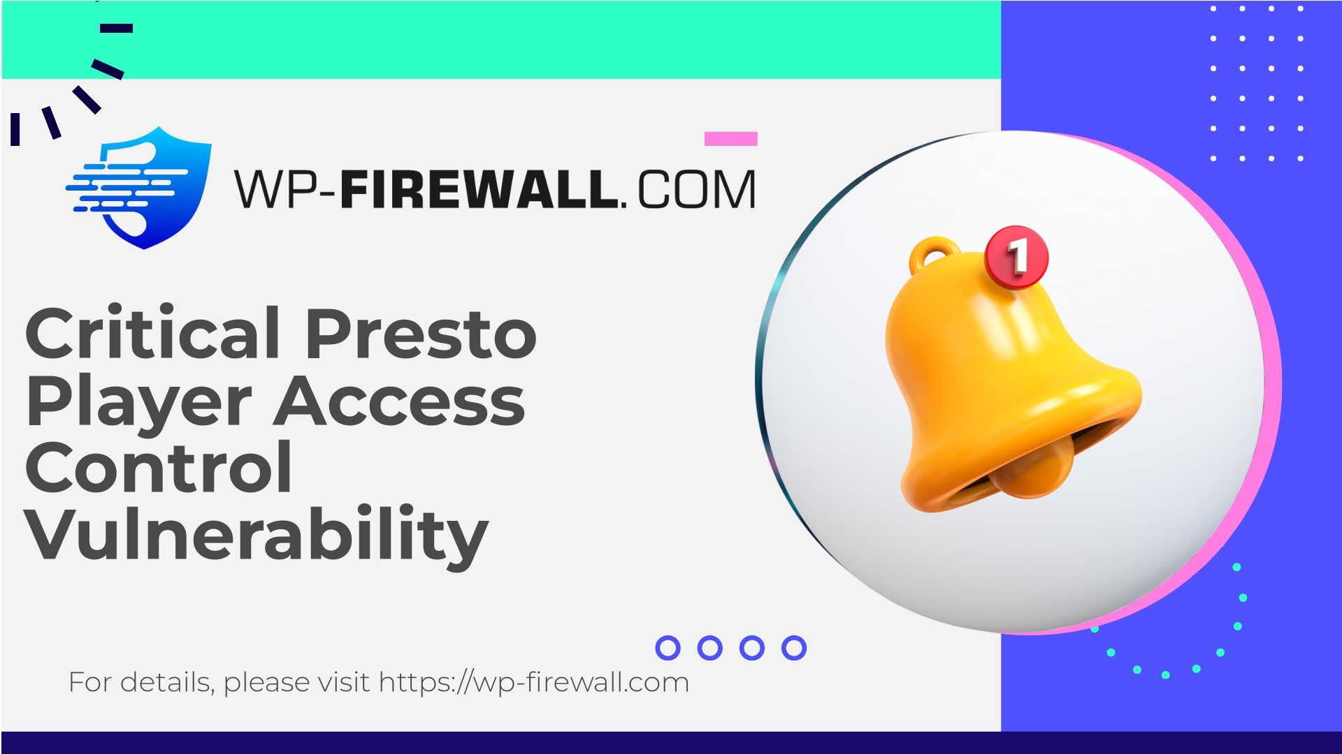 Presto Player CVE-2026-45442