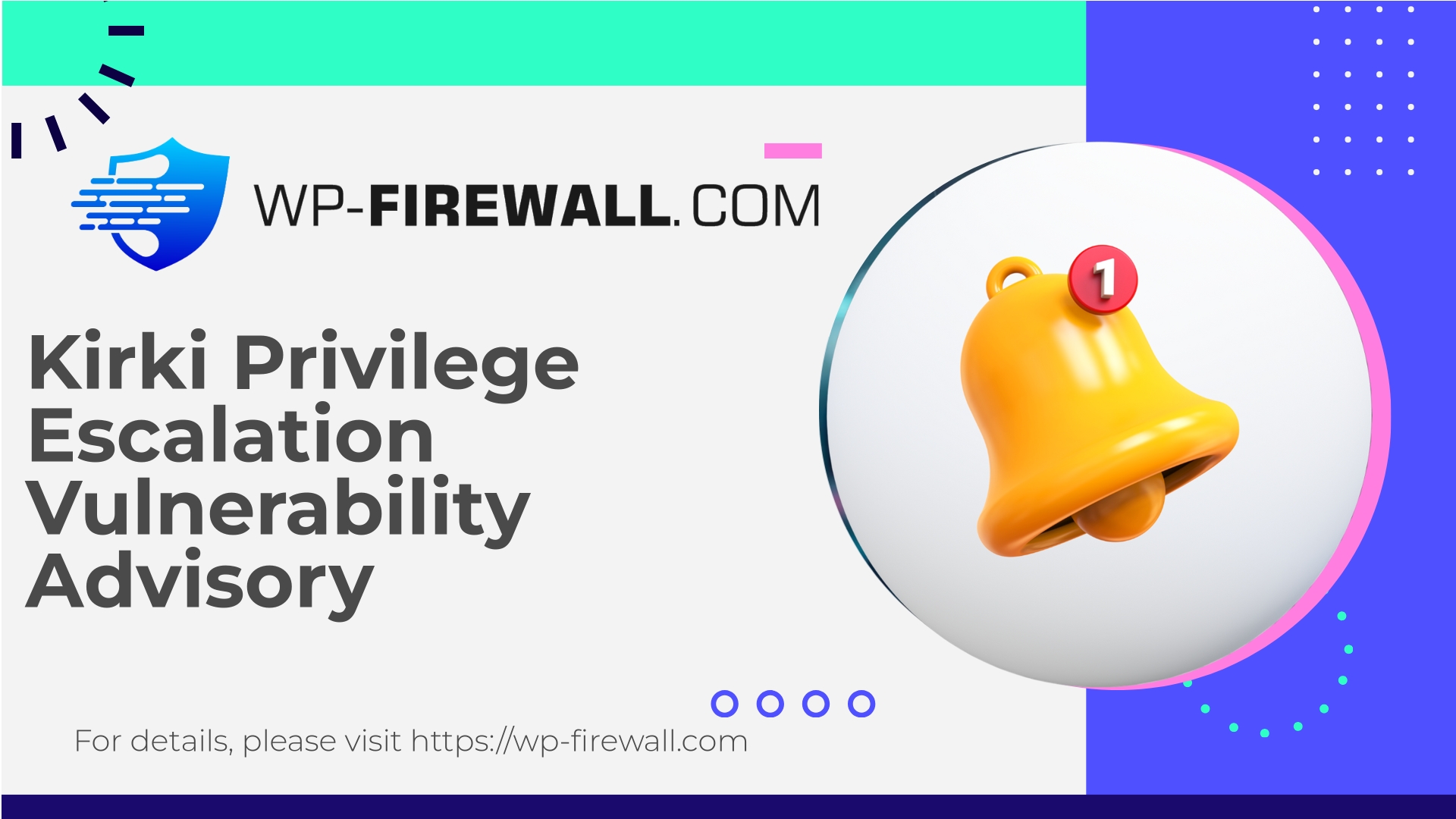 Kirki Vulnerability Image