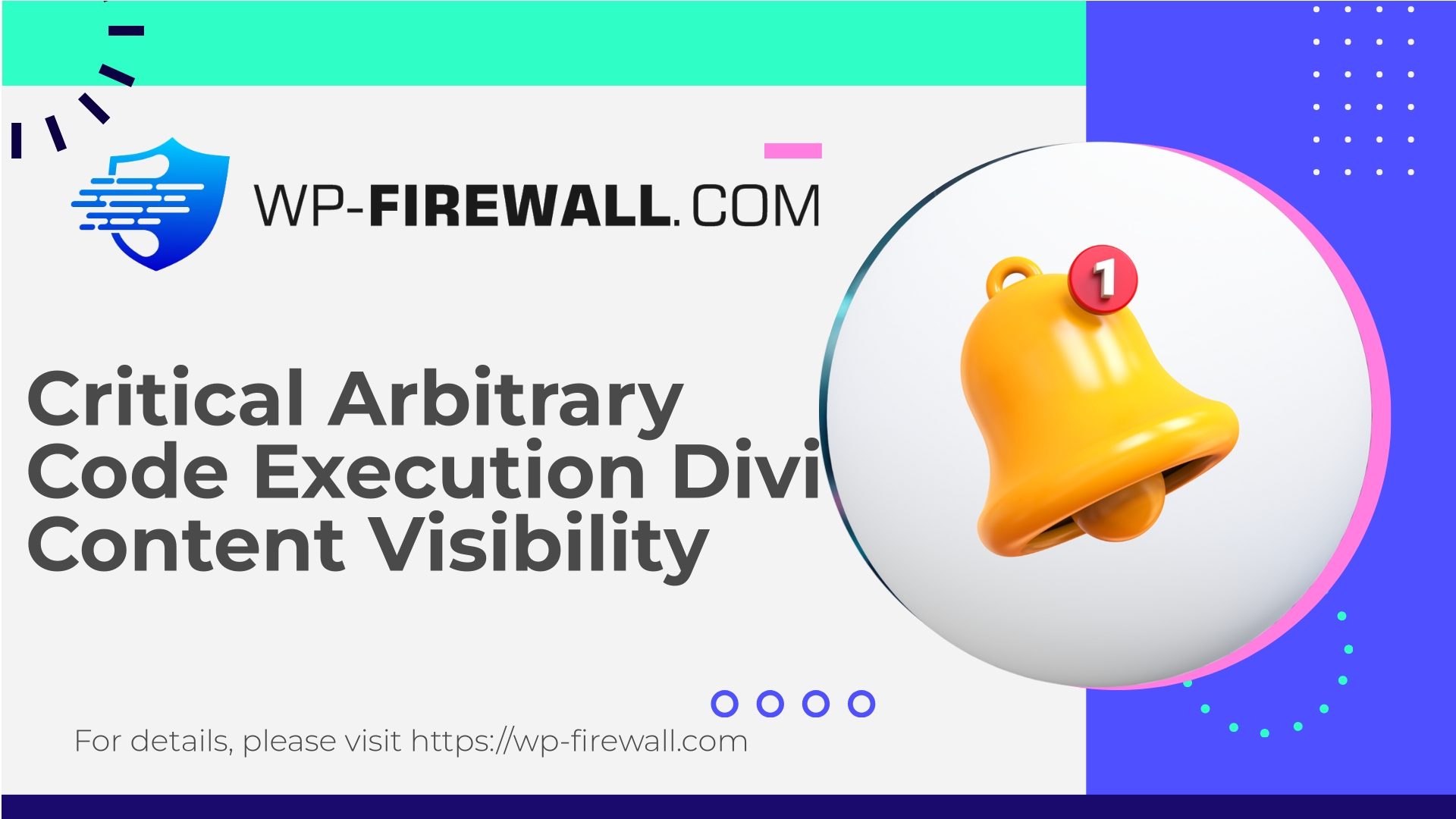 Content Visibility for Divi Builder Vulnerability
