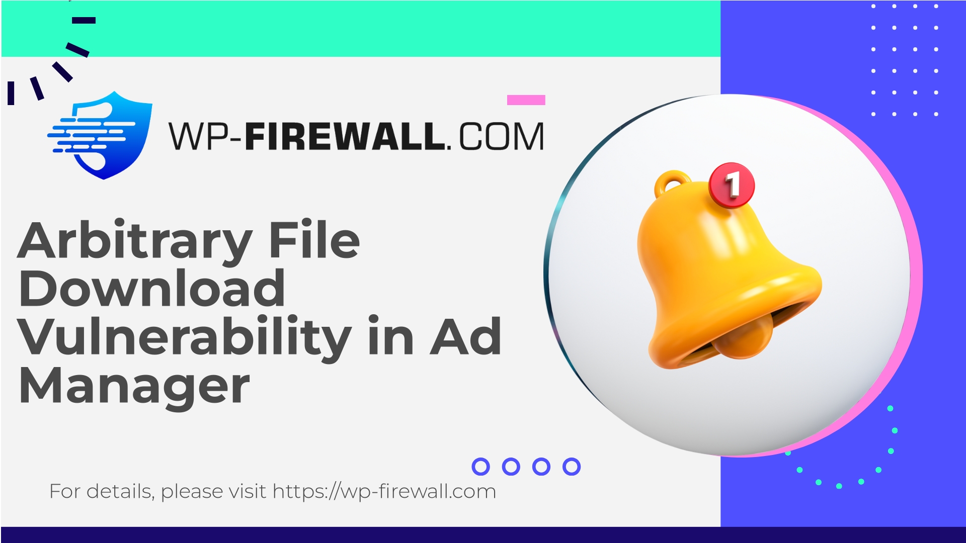 Ad Manager Wd Vulnerability