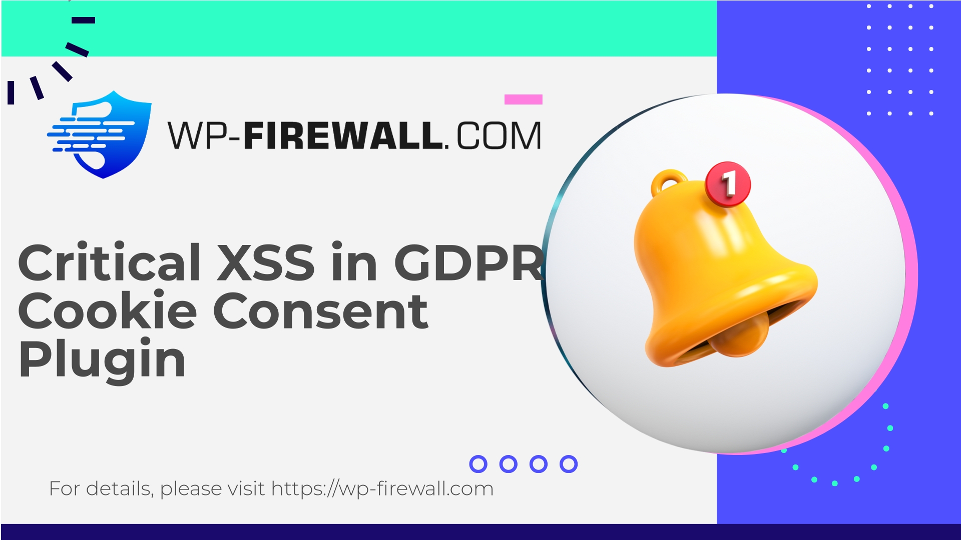 WP GDPR Cookie Consent Vulnerability