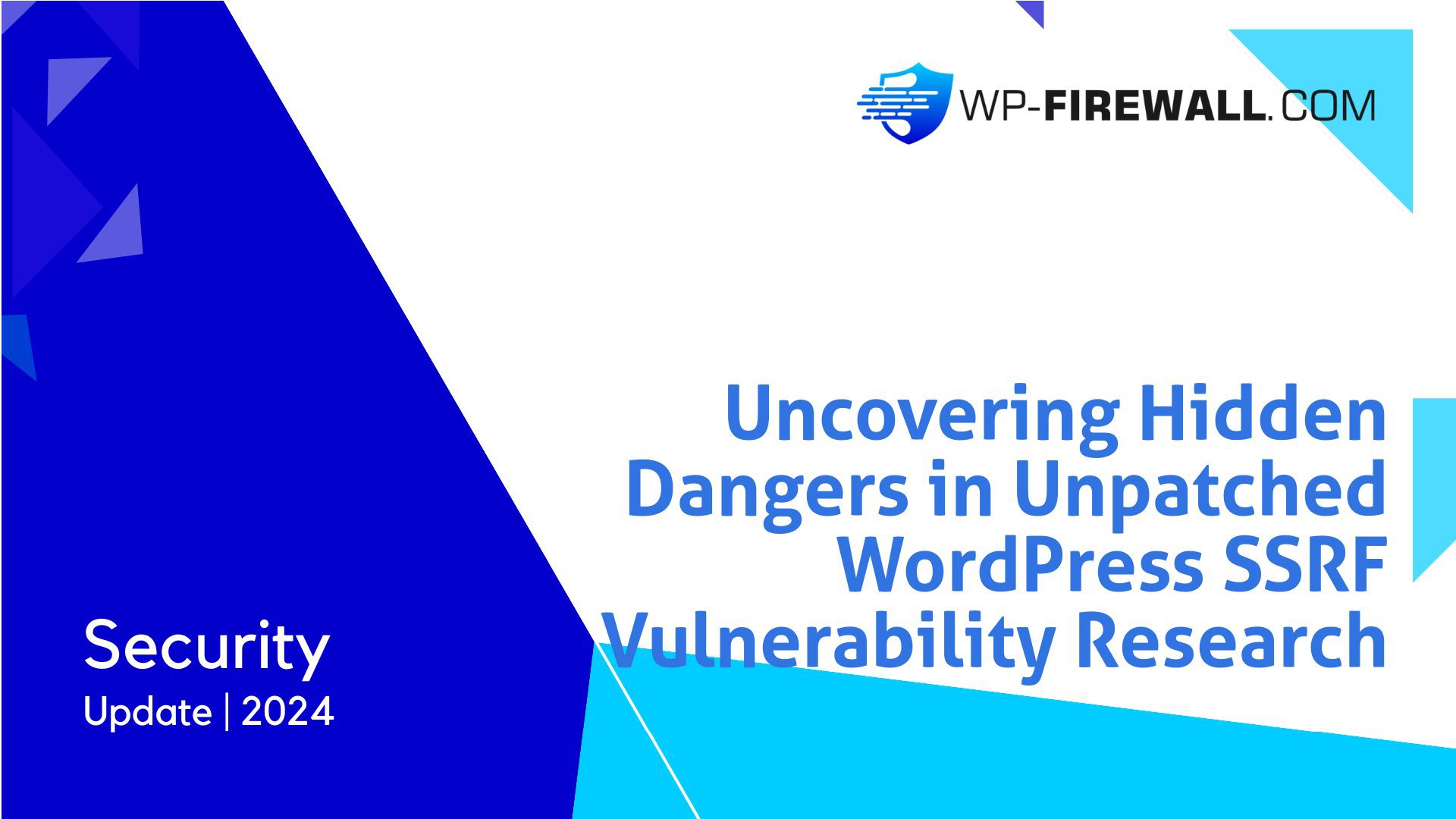 Uncovering Hidden Dangers in Unpatched WordPress SSRF Vulnerability Research cover