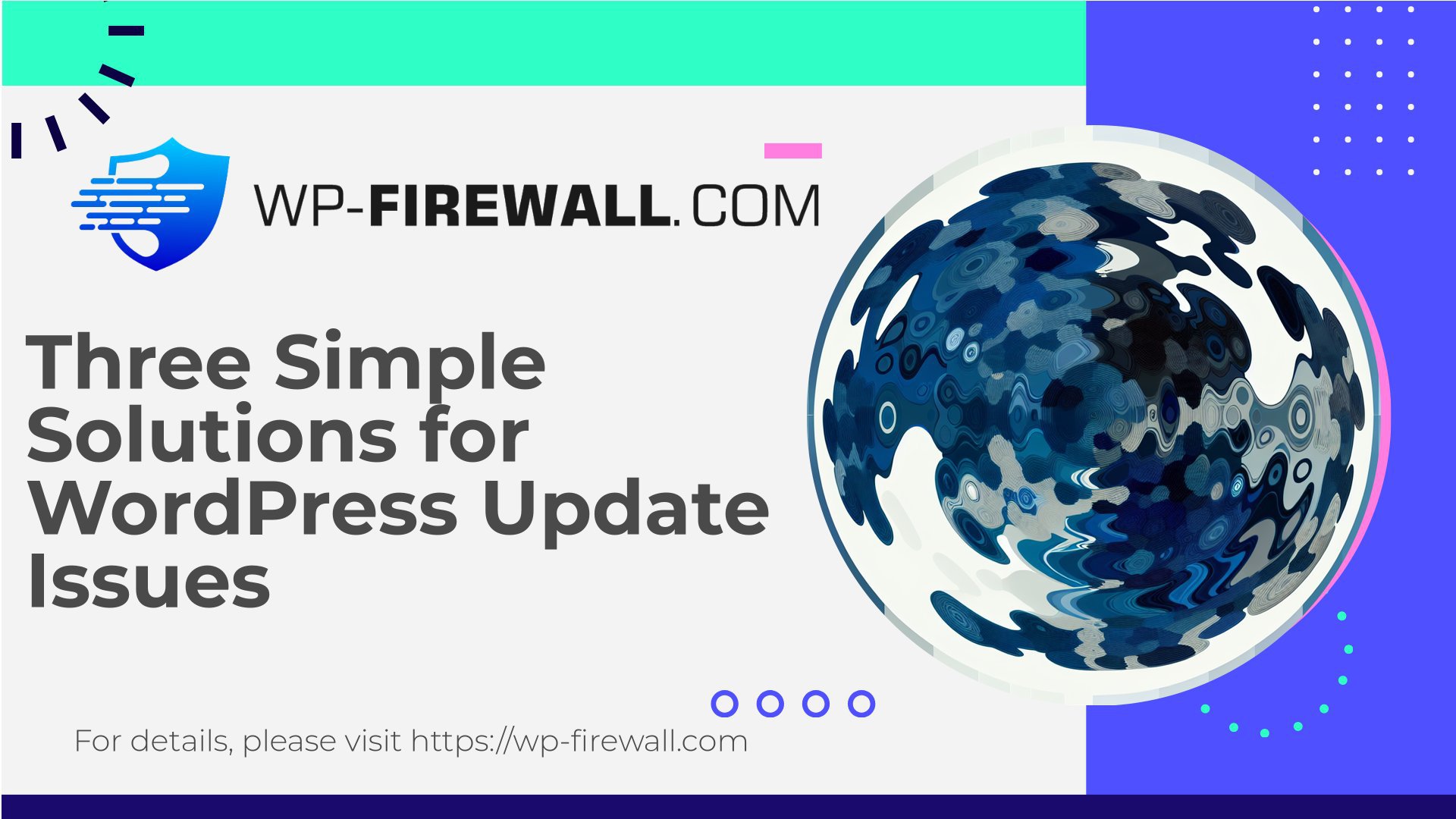Three Simple Solutions for WordPress Update Issues cover