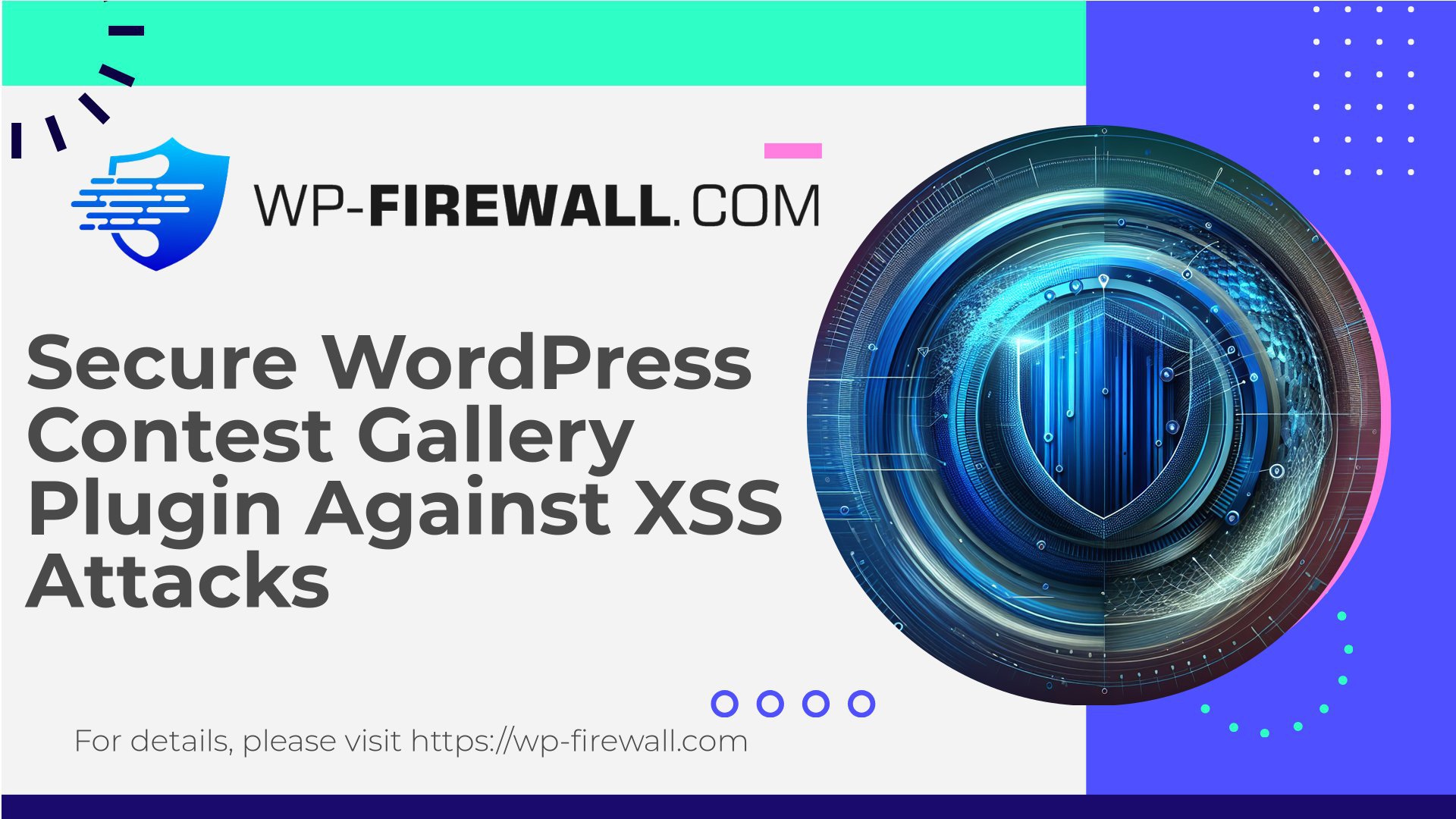 CVE-2025-3862 [Contest Gallery] Secure WordPress Contest Gallery Plugin Against XSS Attacks cover