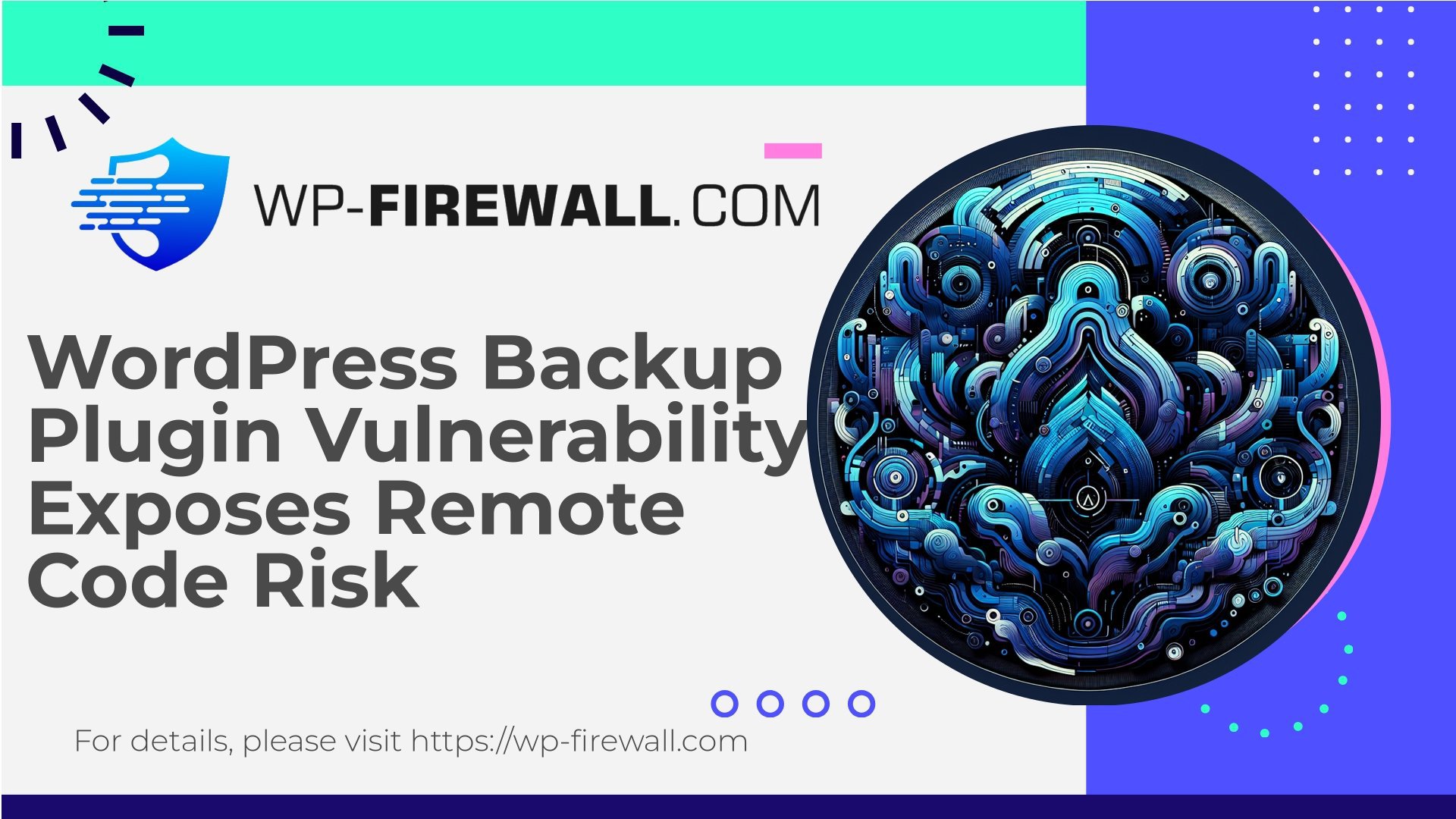 [CVE-2025-5396] Bears Backup WordPress Backup Plugin Vulnerability Exposes Remote Code Risk cover