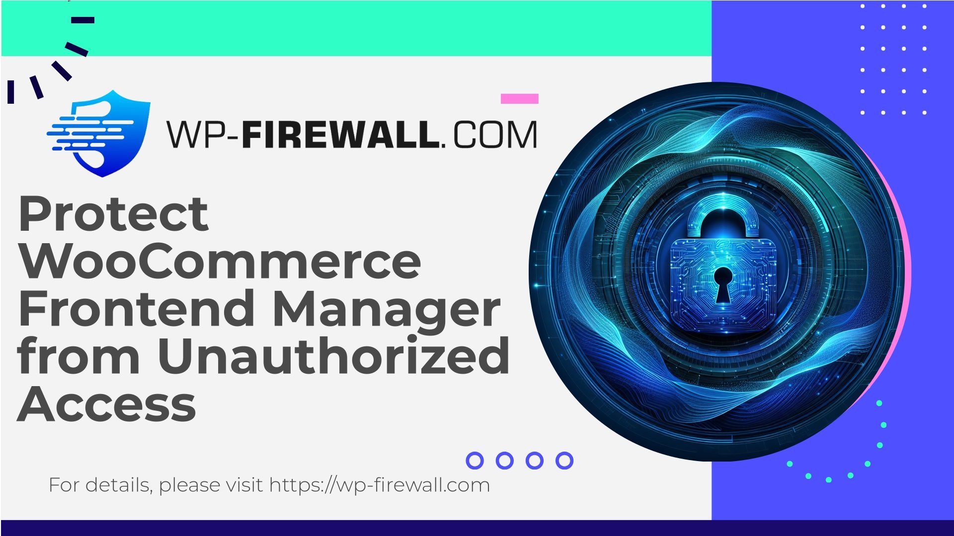 [CVE-2025-3780] WCFM Protect WooCommerce Frontend Manager from Unauthorized Access cover