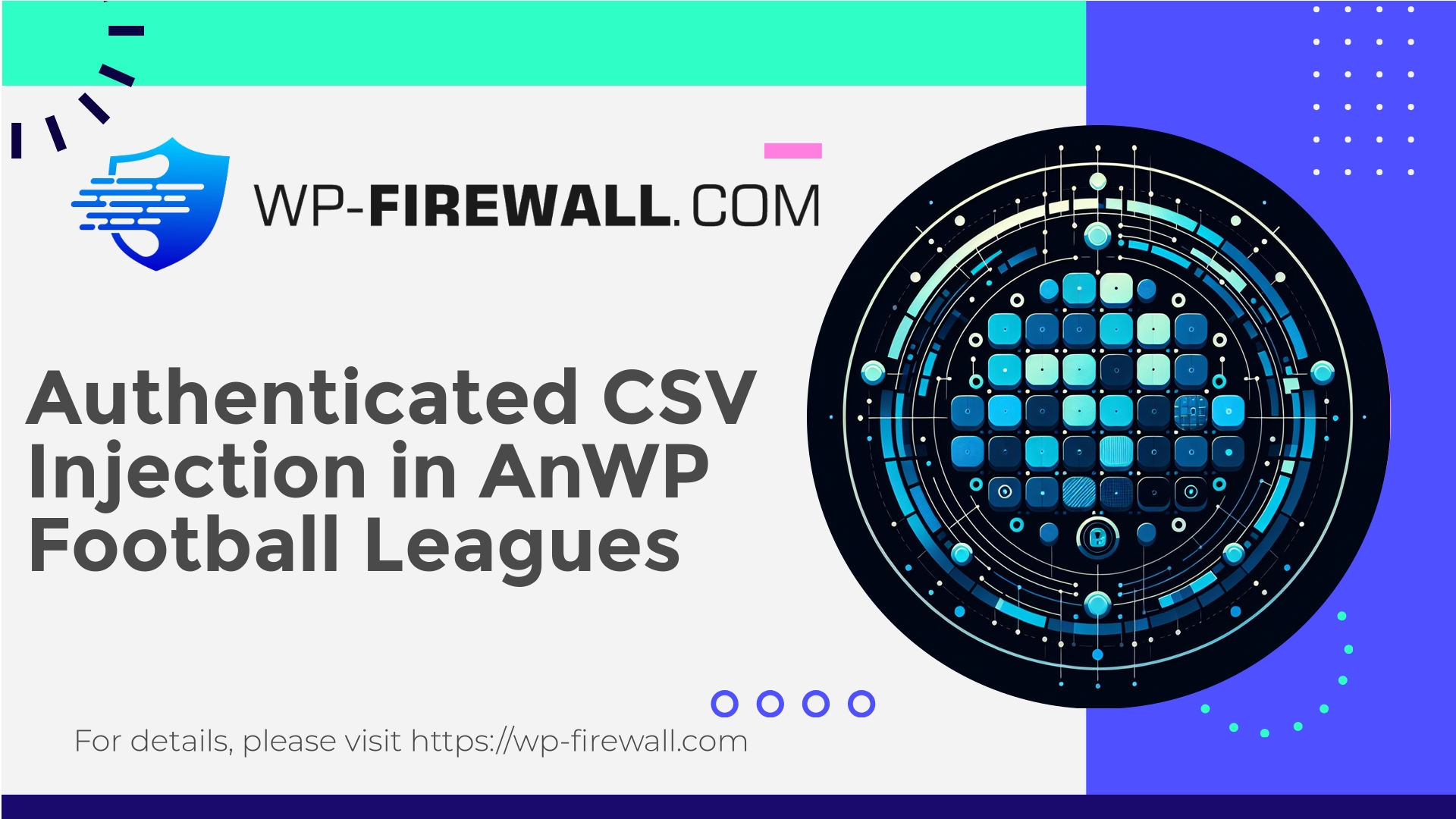 AnWP Football Leagues CSV Injection Vulnerability
