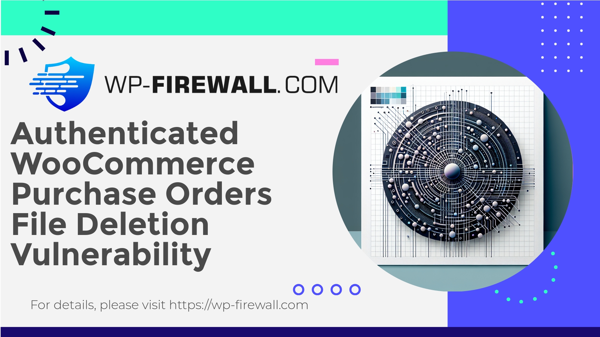 WooCommerce Purchase Orders Vulnerability