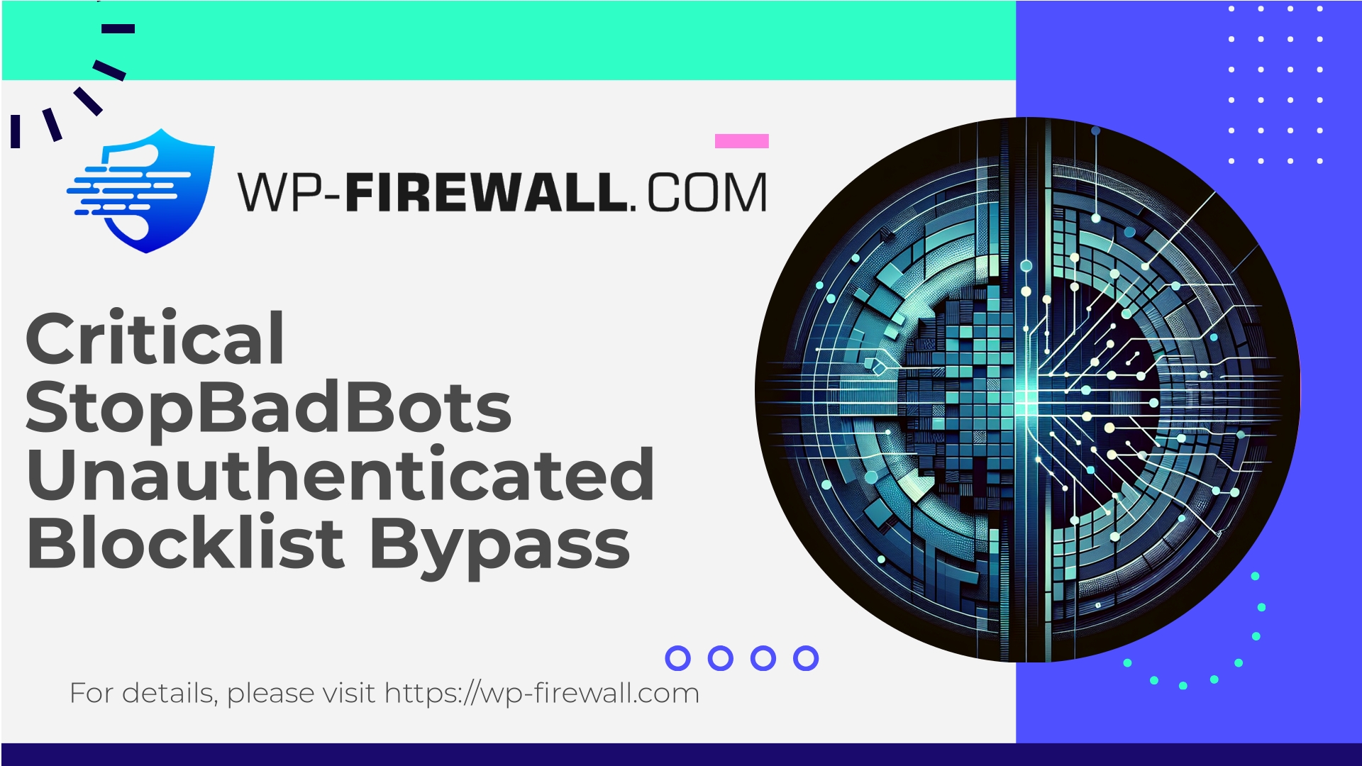 StopBadBots Vulnerability