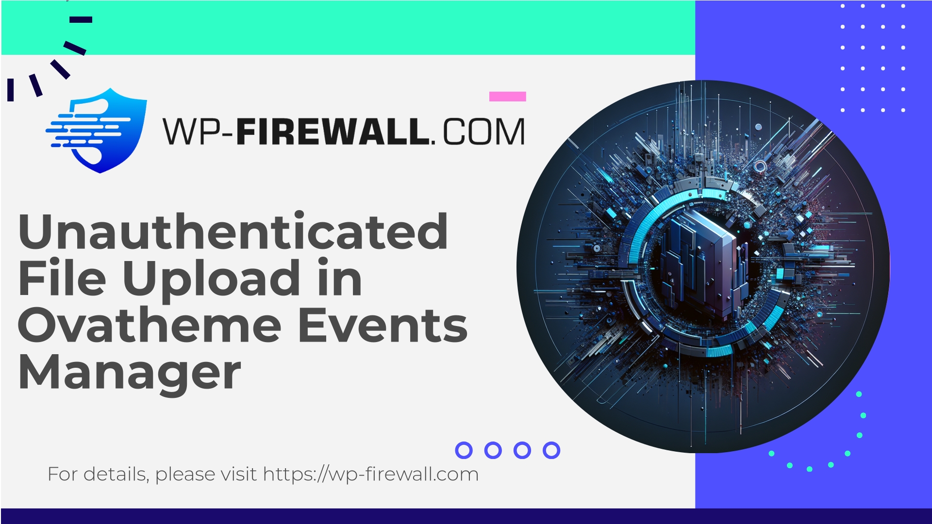 Ovatheme Events Manager Vulnerability