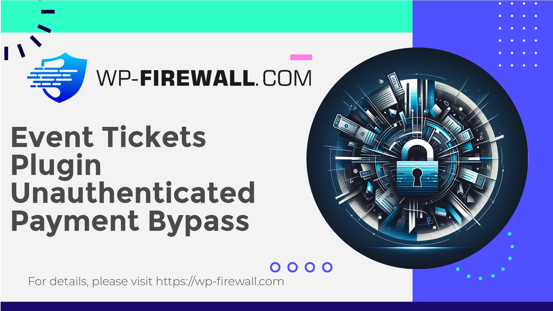 Event Tickets CVE-2025-11517 Vulnerability